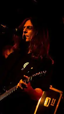 Ty Tabor performing in King's X in 2009