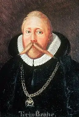 Tycho Brahe, Astronomer (studied in 1566)