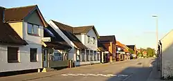 Tylstup, the village centre