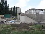 Demolition of main entrance building in June/July 2013