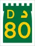 D 80 shield}}