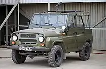 UAZ-469 with open top