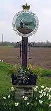 Signpost in Wicklewood