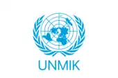 Emblem of the United Nations Mission in Kosovo (1999–present)