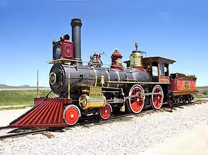 A replica of UP# 119 at Golden Spike N.H.S.