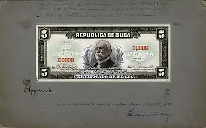 US-BEP-República de Cuba (progress proof) five silver pesos, 1934 (CUB-70a).jpg