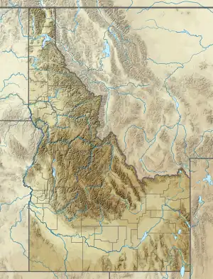 Chief Eagle Eye Creek (Payette River tributary) is located in Idaho