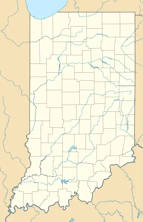Brookview–Irvington Park Historic District is located in Indiana