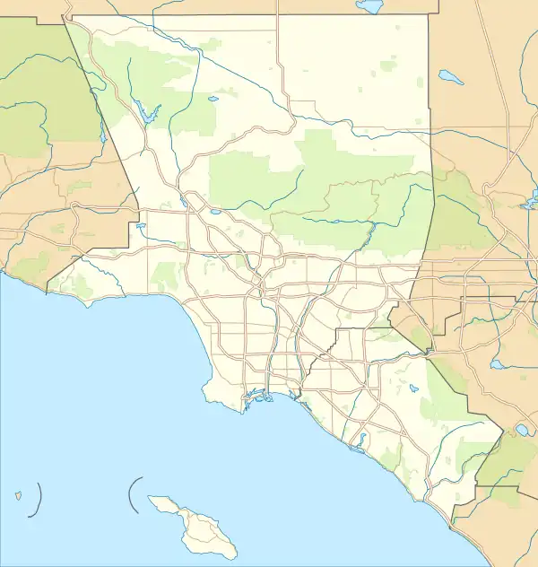 Location within Los Angeles Metropolitan Area