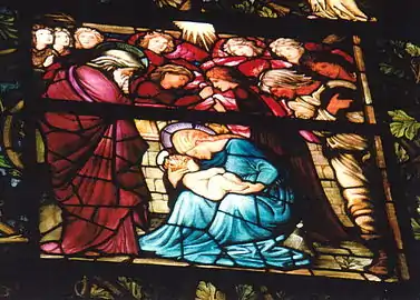 Edward Burne-Jones and William Morris' The Worship of the Shepherds window (1882)