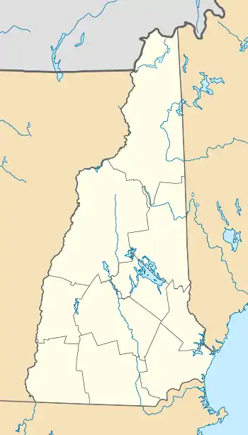 NewLondon is located in New Hampshire