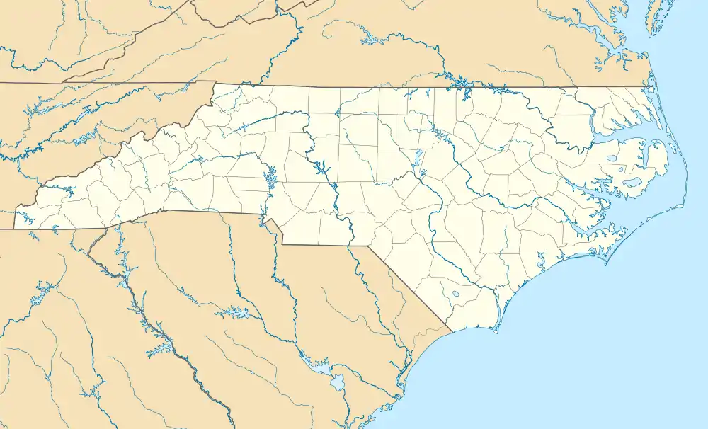 Carpenter Historic District (Raleigh, North Carolina) is located in North Carolina