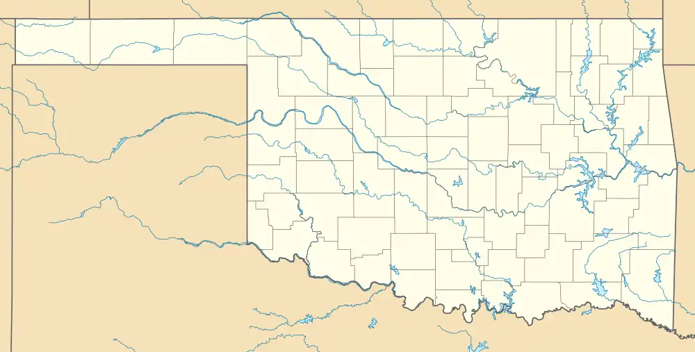 CUH is located in Oklahoma