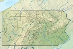 Mount Minsi is located in Pennsylvania