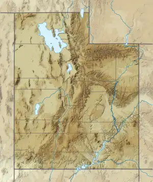 Mineral Mountains (Utah) is located in Utah