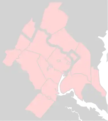 Charles County, Maryland is located in Washington Metropolitan Area