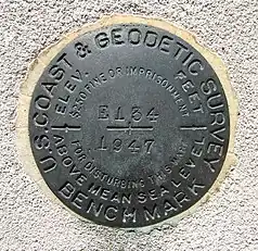 A typical USCGS Benchmark