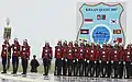 The Mongolian State Honor Guard at the opening ceremony of Khaan Quest 2007