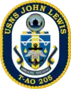 USNS John Lewis Coat of Arms