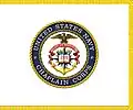 Flag with USN Chaplain Corps emblem