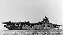 Boxer in her original configuration in 1945