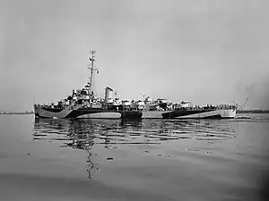 Destroyer Escort USS Clanence (DE-113)