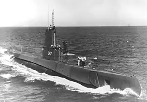 Cubera (SS-347), after GUPPY modernization.