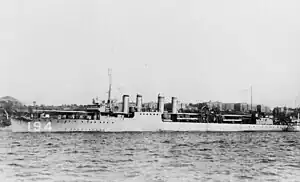 USS Hunt (DD-194) at New York City c1920