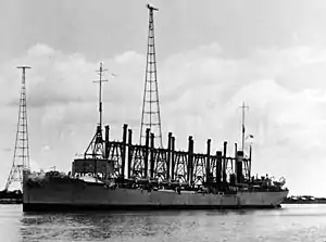 USS Jason (AC-12) at Pearl Harbor 18 July 1923