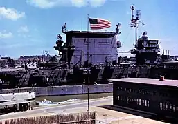SM aboard USS Saratoga