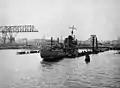 USS Shaw in sunken YFD-2 after Pearl Harbor attack.jpg