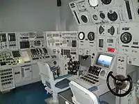 Ship Control Station at the Submarine Force Library and Museum