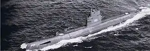 USS Wahoo (SS-565) ca. 1955.