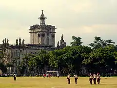 Image 9The University of Santo Tomas, located in Manila, was established in 1611. (from Culture of the Philippines)