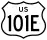 U.S. Route 101E marker
