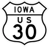 US 30 route marker