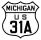 US Highway 31A marker