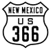 U.S. Highway 366 marker