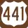 U.S. Highway 441 Alternate marker