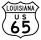 U.S. Highway 65 Bypass marker