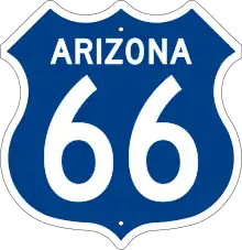 US 66 route marker