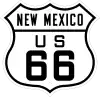 US 66 route marker