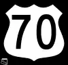 US 70 route marker