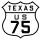 Business U.S. Highway 75 marker