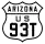 U.S. Route 93T marker