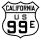 U.S. Route 99E marker