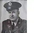 COL Jerome F. Thompson, Commander 142nd Field Artillery Regiment, January 1941 – June 1945. COL Thompson served as the regimental commander during combat actions across Europe in World War II.