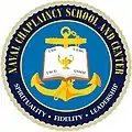 USN Chaplaincy School and Center emblem, showing new name, 2009