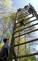 "Stairs" obstacle at Fort Barfoot, Virginia