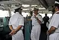 U.S. CNO, Admiral Gary Roughead overseeing the operations of  Tippu Sultan in 2009.